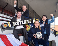 Scotland v England U15s girls' sides will play at Ravenscraig Stadium, Greenock, to mark the 50th anniversary of the first official women's international between the nations at the same venue.